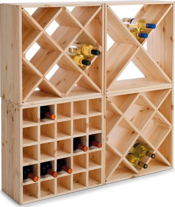 Actual product image Zeller Present Wine rack (52 x 25 x 52 cm)