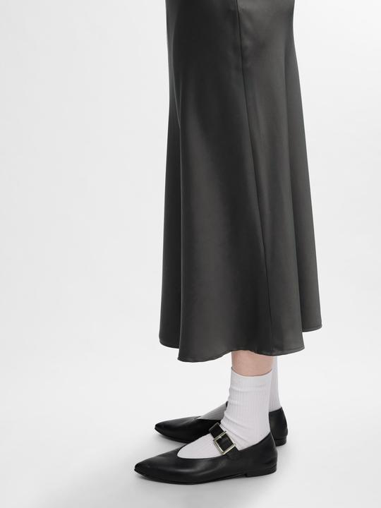 Actual product image Selected Femme Satin Midi Skirt (34)