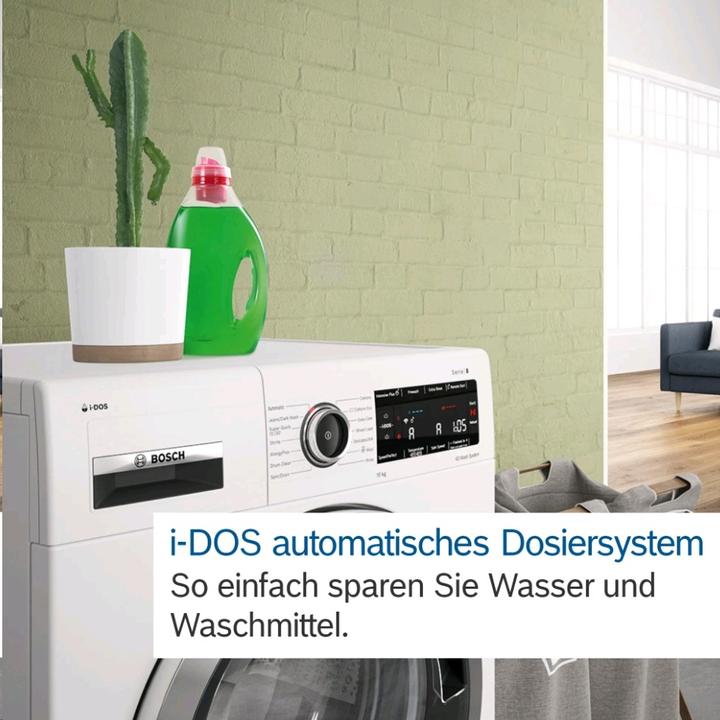 Image du produit Bosch Hausgeräte HomeProfessional WAVH8E41CH (9 kg, Gauche, Fiche CH)