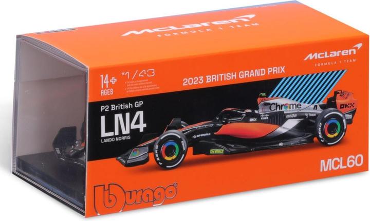 Produktbild Bburago McLaren F1 Team MCL60 Norris 2023