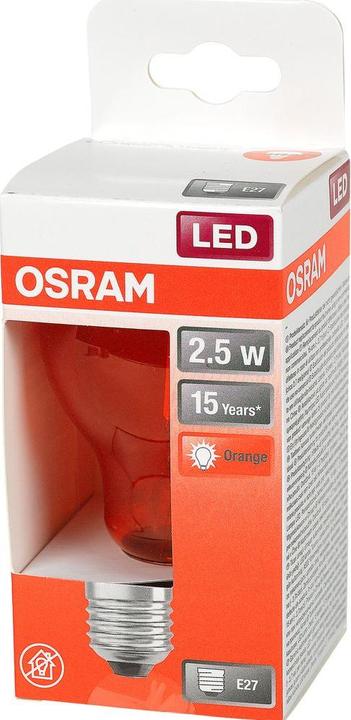 Produktbild Osram Led Star Décor Classic A (E27, 2.50 W, 160 lm, 1 x, G)