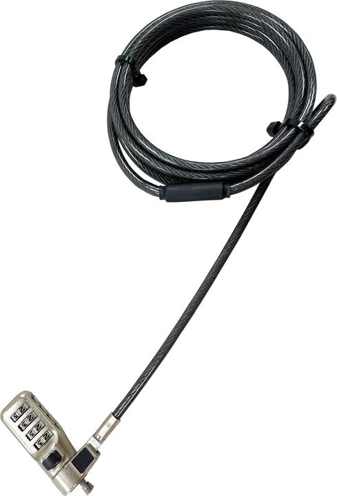 Actual product image Dicota Security Cable N-Lock combi./res. slot,single