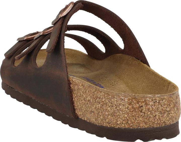 Actual product image Birkenstock Florida SFB oiled nubuck leather soft footbed normal - 66003 (38)