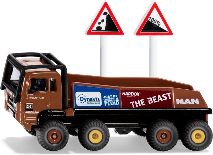 Immagine prodotto Siku HS-Schoch 8x8 MAN Truck Trial, Super Series, metallo/plastica, da 3+.