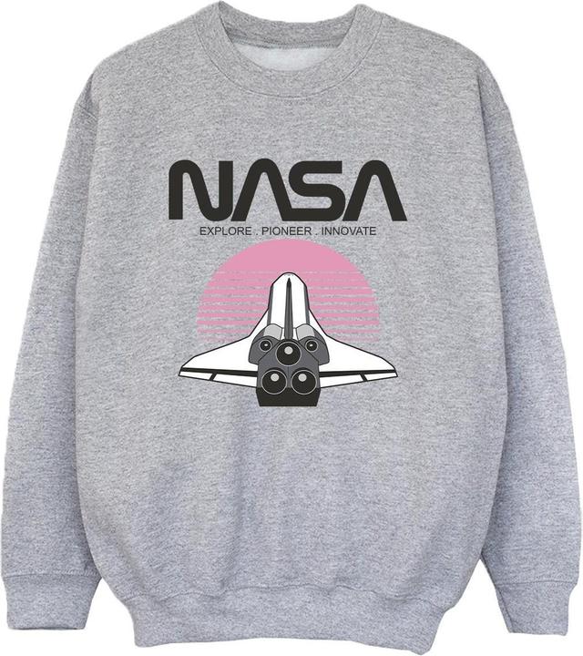 Nasa Space Shuttle Sunset Sweatshirt Jungen