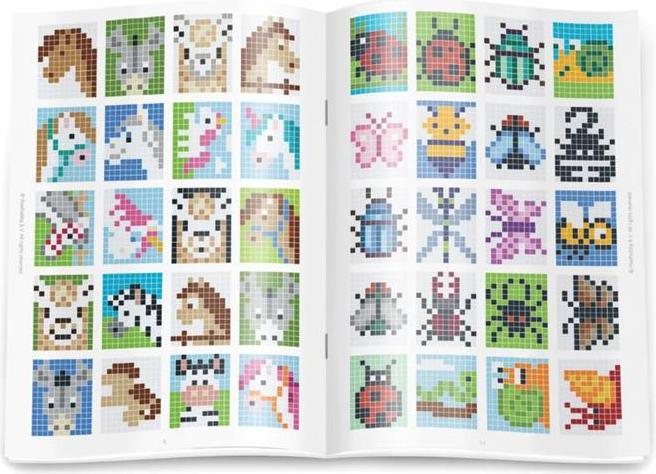 Produktbild Pixelhobby Pixel Vorlagenheft für Medaillons 11x14 Pixe
