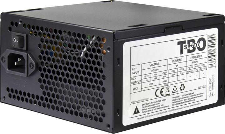 Produktbild Intertec Netzteil SL-700 Plus ATX 700W,schwarz