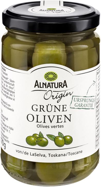 Alnatura Organic Green Olives 310g (310 g)