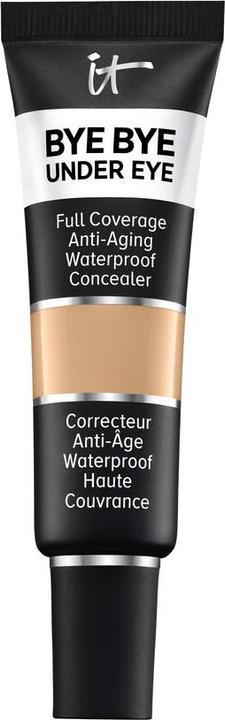 It Cosmetics Bye Bye Under Eye Full Coverage Anti-Aging Waterproof Concealer 0.4oz 25.0 Medium Natur (25.0 Medium Natural)