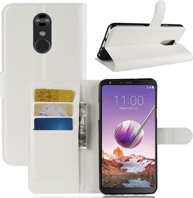 Produktbild MU Classic Litchi Leder Bookcover Series (LG Stylo 4, LG Q Stylus)