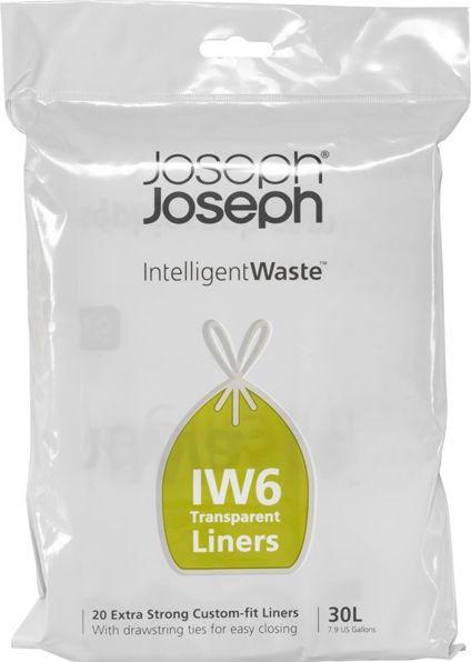 Productafbeelding Joseph Joseph Afvalzakken 20 stuks, 30 L transparant (20 x, 30 l)