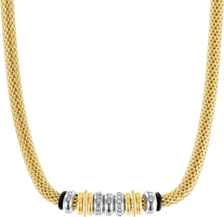 Actual product image S.Oliver Necklace for ladies, stainless steel, cubic zirconia synth. (Stainless steel)