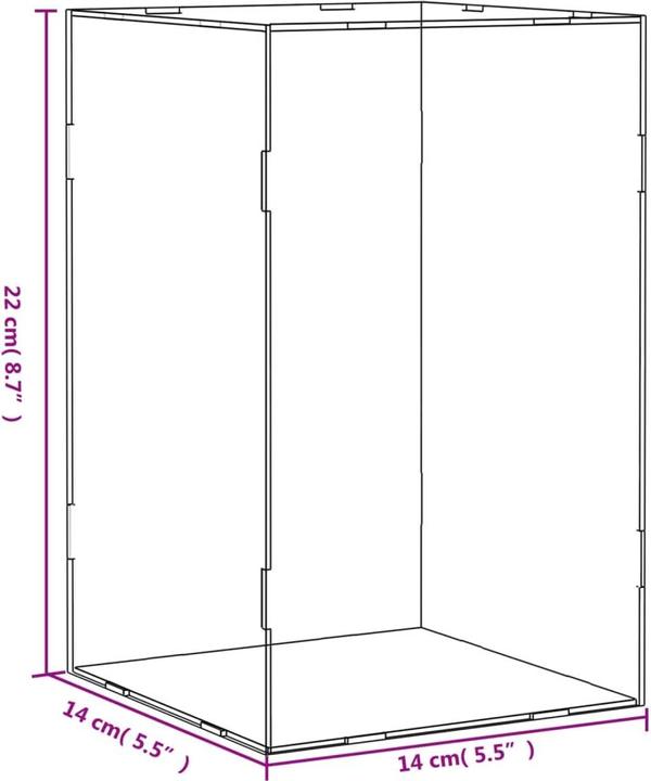 Image du produit VidaXL Jerrine (14 x 14 x 22 cm)