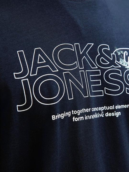 Actual product image Jack & Jones Gedruckt Rundhalsausschnitt T-shirt T-shirt (XXL)