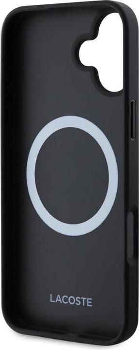 Image du produit Lacoste Case Iconic Petit Pique Crossbody Cord MagSafe for iPhone 16 Plus black