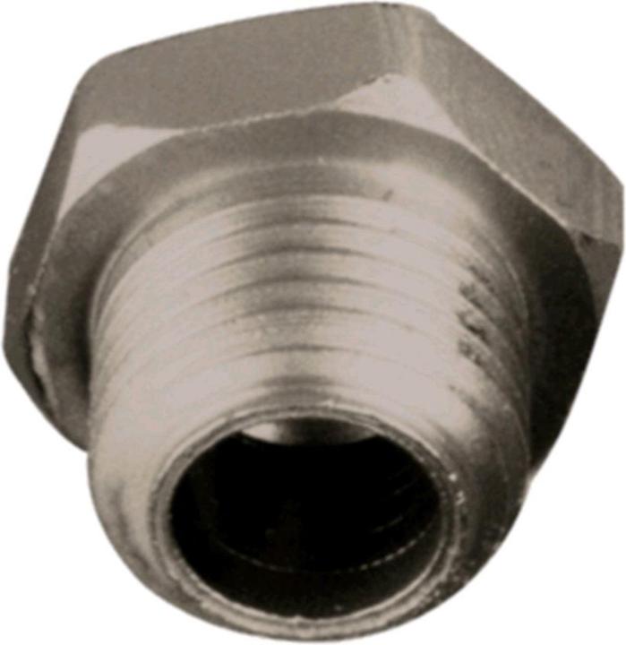 Actual product image Prebena Sealing plug hex brass bright 12