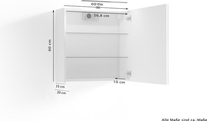 Produktbild ByLiving Spree (60 x 20 x 60 cm)