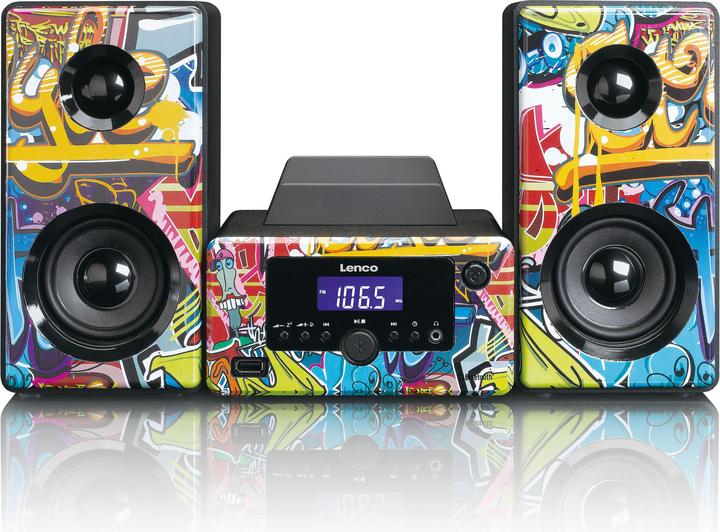 Productafbeelding Lenco Mc-020 (Bluetooth, WiFi, 1x 10 W)