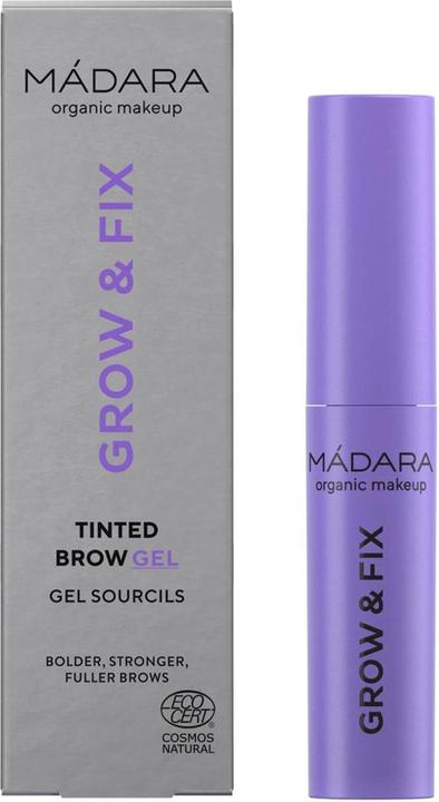 Produktbild Madara MÃDARA - Tinting gel for eyebrows ( Grow & Fix) 4.25 ml - Shade: Light Brown (Smoky Blonde)