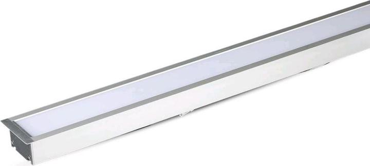 Produktbild V-TAC VT741 LED Lineare Beleuchtung SAMSUNG Chip 40W Vertieft Silber Gehäuse 4000K 1211x70x35mm (3800 lm)