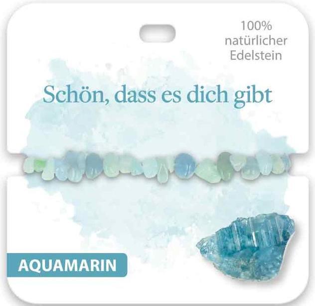 Image du produit BB Klostermannn Armband Aquamarin Schn, dass es dich gibt (Aigue-marine)