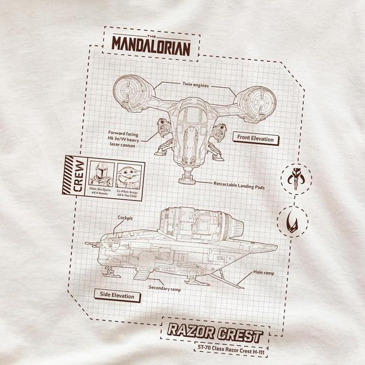 Produktbild Star Wars Razor Crest TShirt (M)