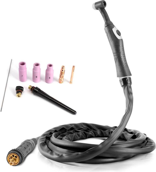 Produktbild Stahlwerk Schweissbrenner WIG WP26F mit 3m Schlauchpaket und Eurozentralanschluss