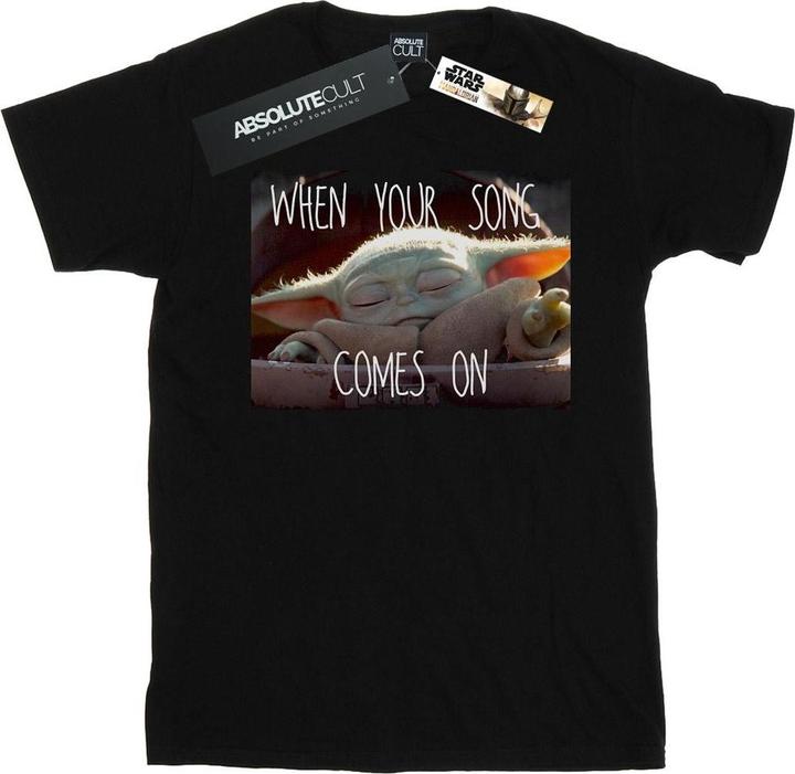 Image du produit Star Wars - T-shirt THE MANDALORIAN THE CHILD SONG MEME - Homme (4XL)