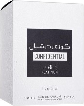 Actual product image Lattafa Perfumes Confidential Platinum (Eau de parfum, 100 ml)