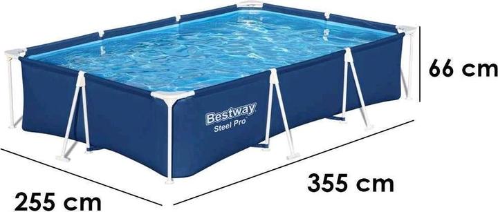 Immagine prodotto Komelon SET PISCINA 3X2,01X0,66 M (300 x 201 x 66 cm)