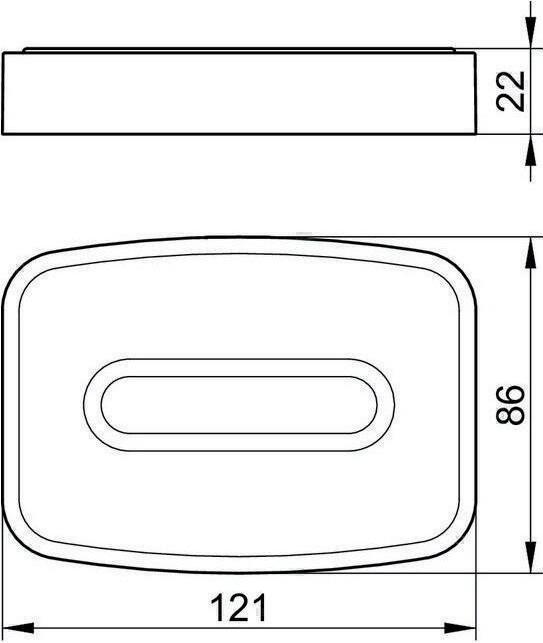Produktbild Keuco Seifenablage ELEGANCE Kri-gl-Schale m Halter vc