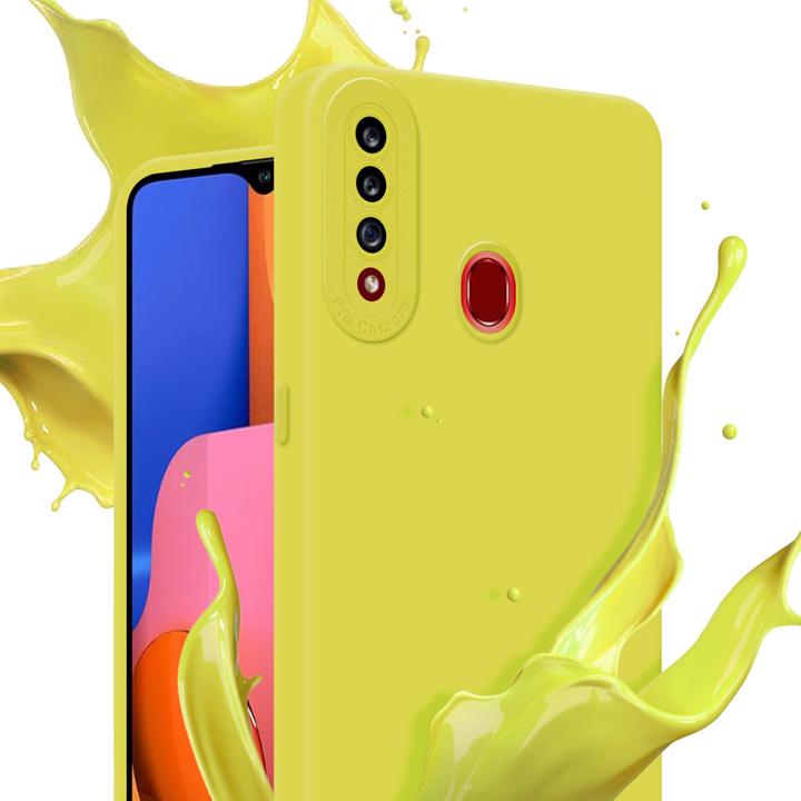 Actual product image Cadorabo Case for Samsung Galaxy A20s in TPU Fluid LM162 Style (Samsung Galaxy A20s)