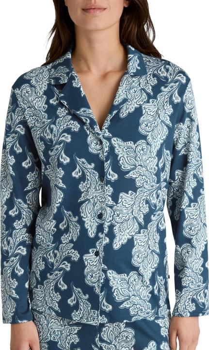 Actual product image Calida Favourites Botanic Langarmshirt, durchgeknöpft (L)