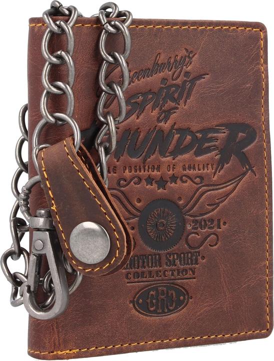 Actual product image Greenburry Racing Collection Bristol wallet RFID leather 10 cm