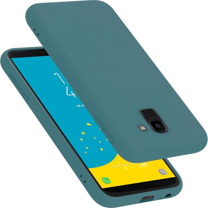 Productafbeelding Cadorabo TPU Liquid Silicone Case Cover (Samsung Galaxy J6 (2018))