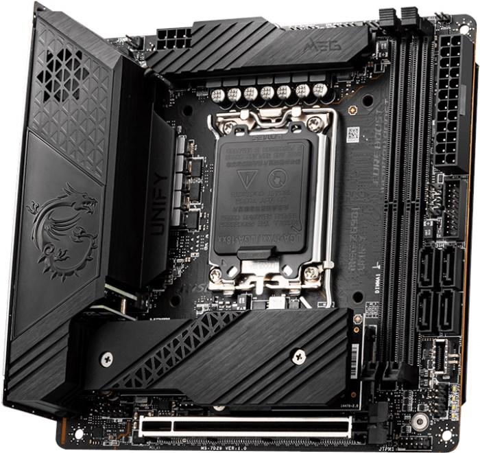 Produktbild MSI MEG Z690I Unifiy (LGA 1700, Intel Z690 (DDR5), Mini-ITX)