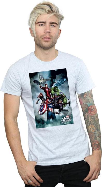 Immagine prodotto Maglietta Uomo Avengers Assemble Team Assembly (XL)
