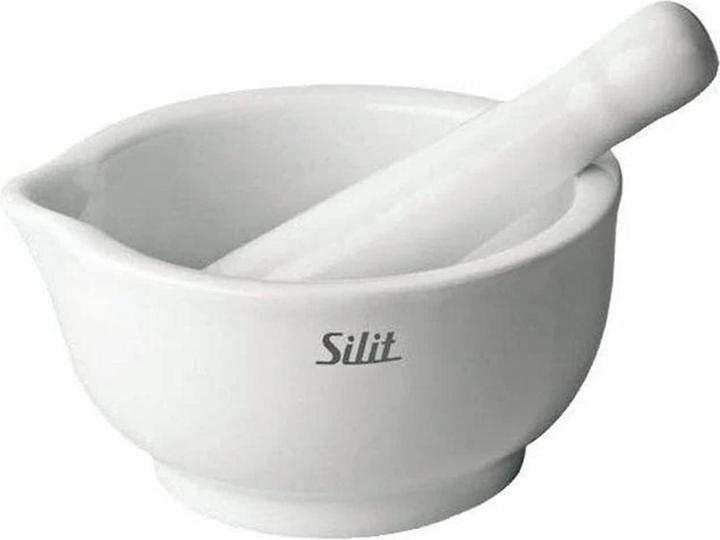 Silit Mörser mit Stössel 10cm Porzellan spülmaschinengeeignet