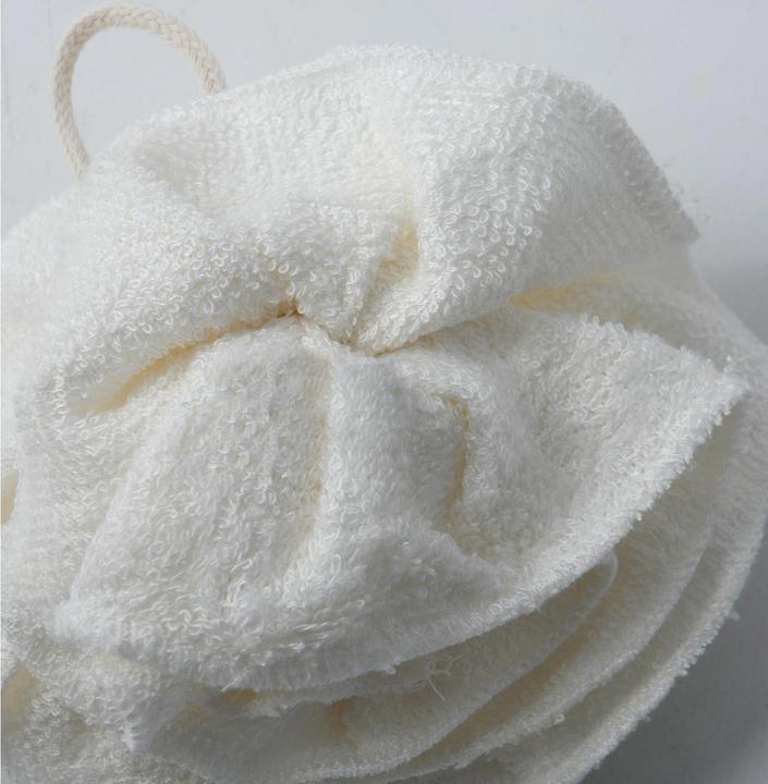 Immagine prodotto MSV Spugna da doccia in bambù 13 x 13 cm, bianca