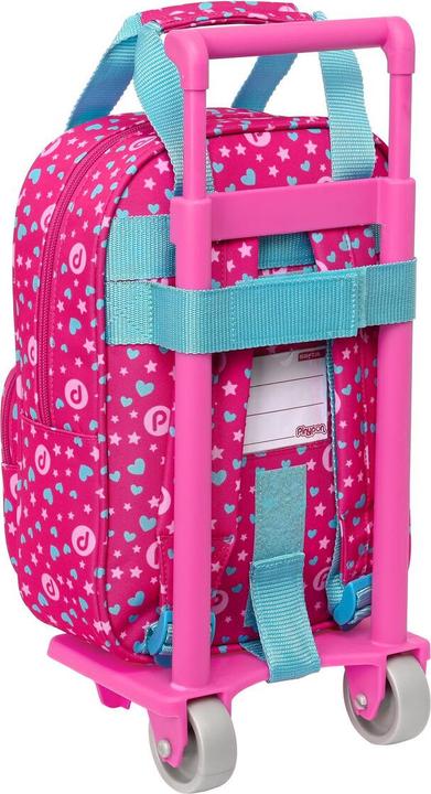 Image du produit Pinypon Sac à dos scolaire à roulettes Bleu Rose 20 x 28 x 8 cm