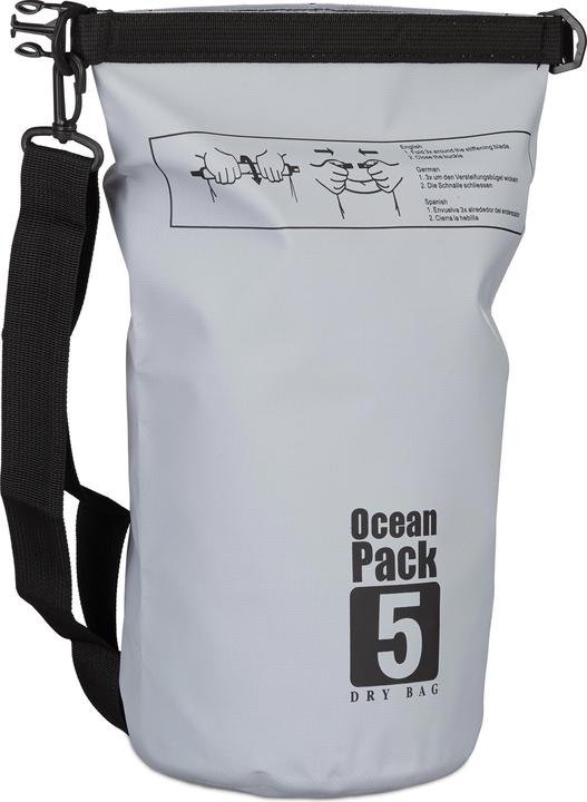 Actual product image Relaxdays Waterproof 5L Dry Bag (5 l)