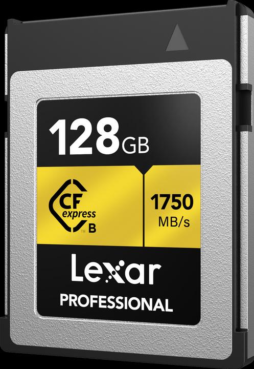 Actual product image Lexar Professional Gold Series (128 GB, CFexpress type B, UHS-I)