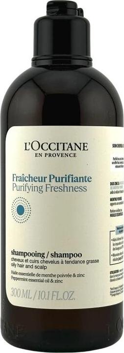 L'Occitane Purifying Freshness Shampoo (300 ml, Flüssiges Shampoo)