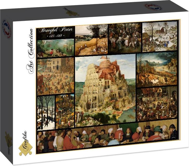 Actual product image Grafika Puzzle 2000 pieces Collage - Pieter Bruegel the Elder (2000 pieces)