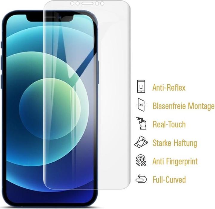 Produktbild Protectorking 1x Premium Displayschutzfolie Matt Entspiegelt (1 Stück, Apple iPhone 12)