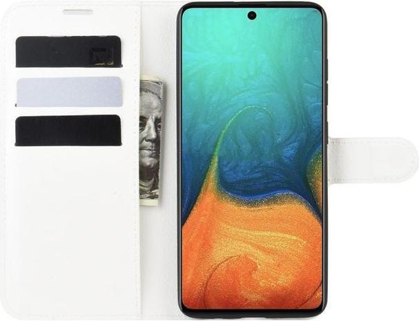 Productafbeelding MU Classic Litchi Leren Boekomslag Serie (Samsung Galaxy A71)