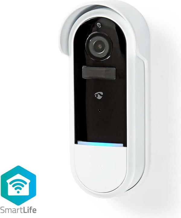 Image du produit Nedis Smartlife portier vidéo Wi-Fi alimenté par batterie AndroidT / IOS Full HD 1080p Cloud / m (WiFi)