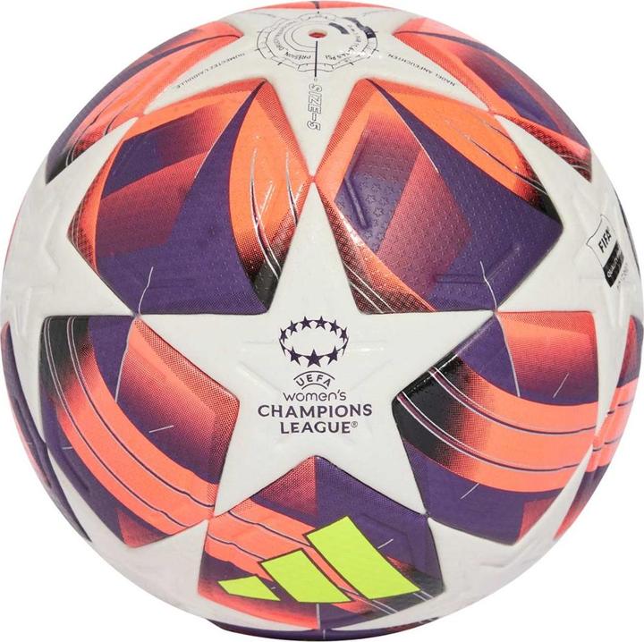 Image du produit adidas Piłka nożna W UCL Pro biało-fioletowo-różowa IS7437 5