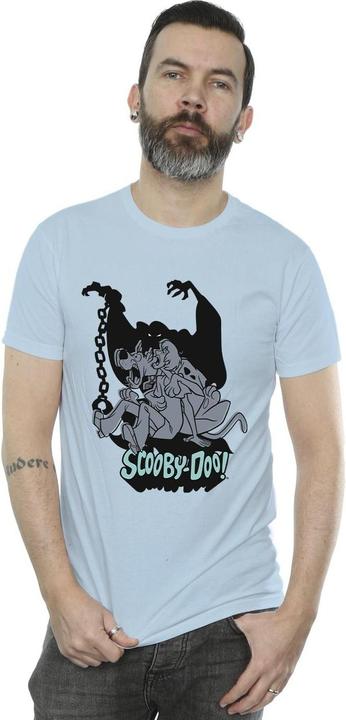 Actual product image Scooby Doo Mens Scared Jump T-Shirt (M)