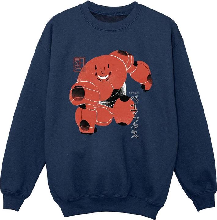 Actual product image Disney Boys Big Hero 6 Baymax Suite Pose Sweatshirt (140, 146)